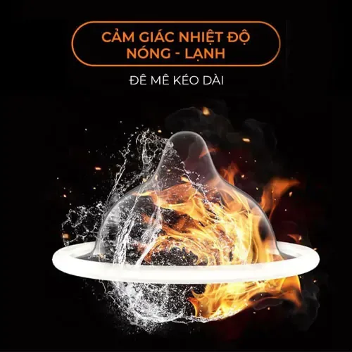 Bao cao su OLO băng hoả 0.01mm kéo dài thời gian siêu mỏng