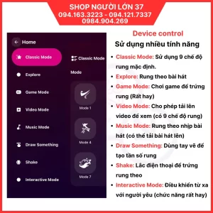 Hướng dẫn sử dụng trứng rung