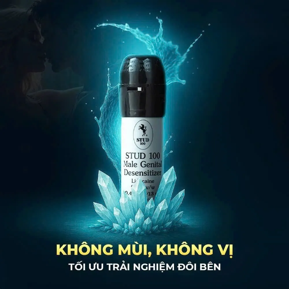 Chai xịt Stud 100 kéo dài thời gian – Chai 13ml
