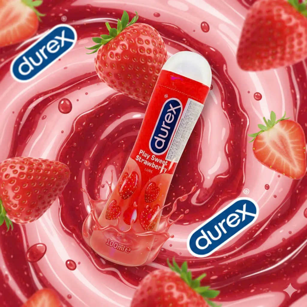 Gel bôi trơn Durex Play Strawberry hương dâu chai 100ml