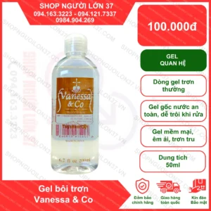 Gel bôi trơn gốc nước Vanessa & Co 200ml