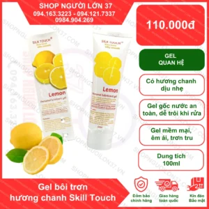 Gel bôi trơn hương chanh Silk Touch Lemon 100ml