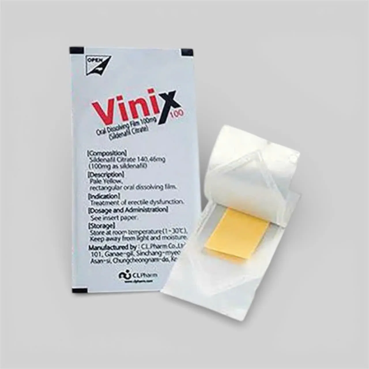 Tem ngậm Vinix 100mg – Hỗ trợ cường dương và kéo dài thời gian